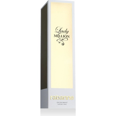 Rabanne Damske vune Lady MillionDeodorant ve spreji 150 ml – Hledejceny.cz