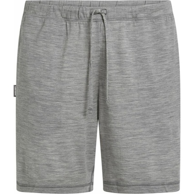 Icebreaker Mens Merino 150 Lodge Relaxed Shorts Metro Heather
