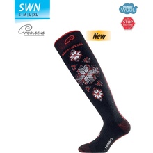 Lasting SWN merino wool černočervená