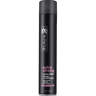 Black Professional Black lak na vlasy EXTRA STRONG 750 ml