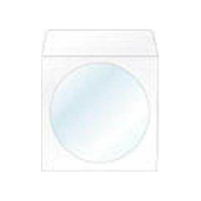 Obálky na CD 125x125 s okienkom 100 ks