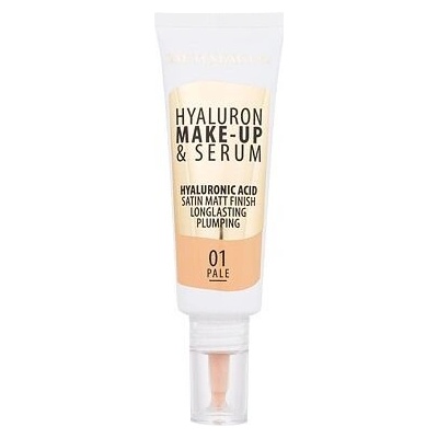Dermacol Hyaluron Make Up & Serum pečující tekutý make up 01 Pale 25 g