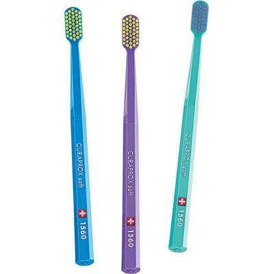 Curaprox CS 1560 Zubní kartáček Soft 3 ks – Hledejceny.cz