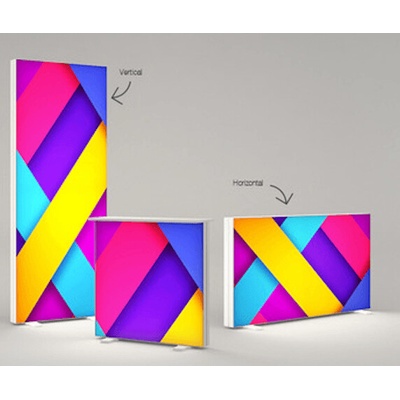 Svetelný panel, led box svetelný LED stolík - RED SMART LED (PVC 120mm) - 100x200cm