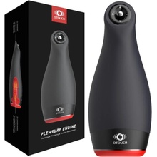 Otouch Pleasure Engine Warming Thrusting & Vibrating Masturbator Black