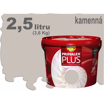 Primalex Plus 2,5 l - kamenná
