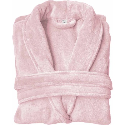 Župan z coral fleece OLIMA světle růžová – Hledejceny.cz