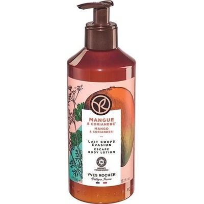 Yves Rocher telové mlieko Mango & Koriander 390 ml