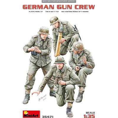 MiniArt German Gun Crew 1:35