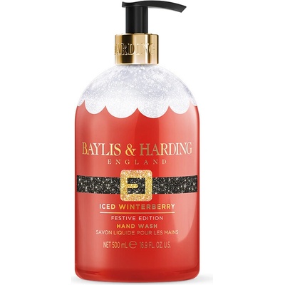 Baylis & Harding sváteční tekuté mýdlo Santa ledová zimní borůvka 500 ml