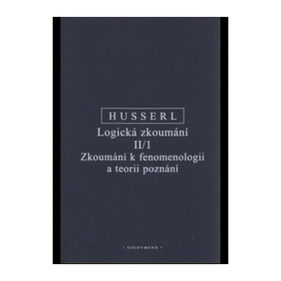 Logická zkoumání II/1