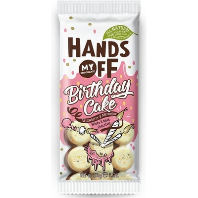 Hands Off My Chocolate čokoláda s příchutí narozeninového dortu 100 g