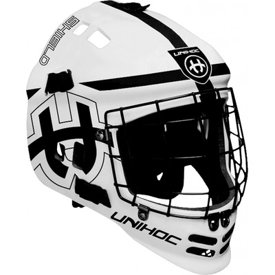 UNIHOC Goalie Mask Shield JR White/Black – Hledejceny.cz