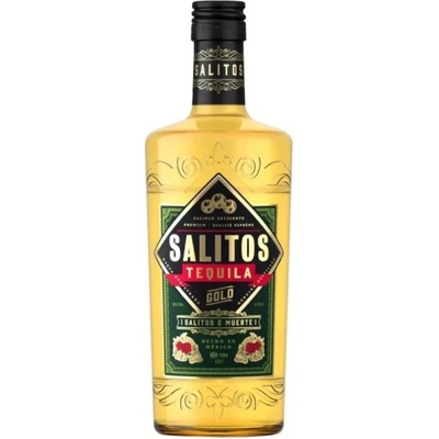 Salitos Gold Tequila 38% 0.7 l (holá láhev)