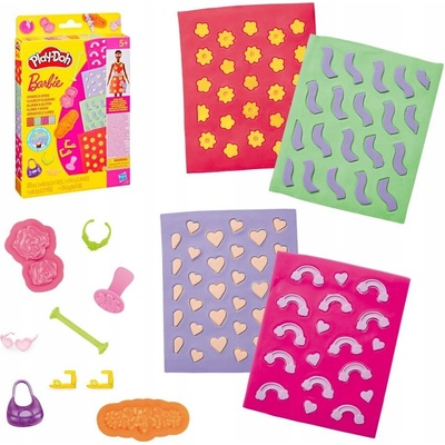 PLAY-DOH Modelína BARBIE Sada doplňků s motivy perel G1365