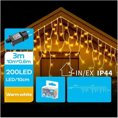 Brilagi - LED vonkajšia reťaz 200xLED/8 funkcií 13x0,6 m IP44 teplá biela B10303ACDA