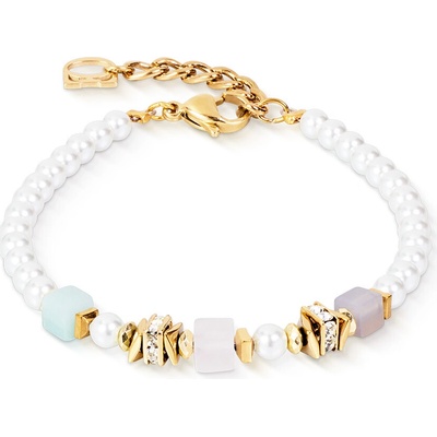 Coeur de Lion Dámsky náramok Beads & Pearls Spike Pastel 2106/30-1522