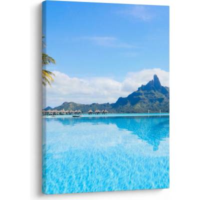 Obraz - Bora-Bora, Francouzská Polynésie, jednodílný 50x70 cm