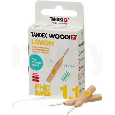 Tandex Woodi 1,1 mezizubní kartáček 6 ks – Hledejceny.cz