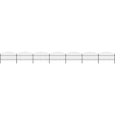 Panely vidaXL s hroty, ocel, 0,75-1 x 11,9 m