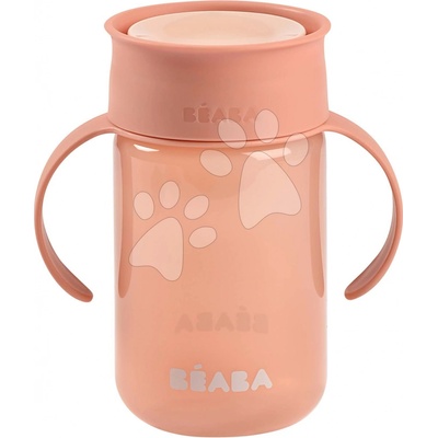 Beaba hrnček trénovací 360° Pink 340 ml