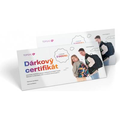 Dárkový poukaz Topgal VOU1720