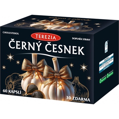 Terezia Čierny Cesnak Vianočné balenie 2024 60+30 kapsúl