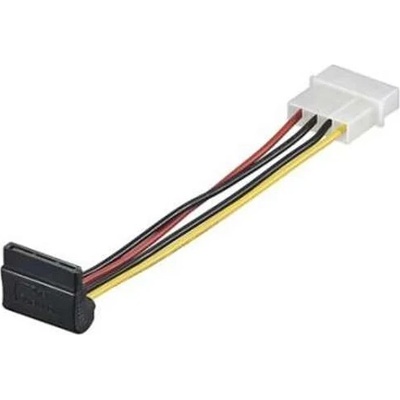 PremiumCord Napájecí kabel SATA zahnutý 90°