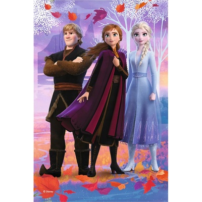 Trefl Mini Ledové království II/Frozen II Typ: Tři Kristof Anna a Elsa 54 dílků