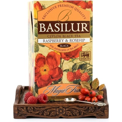 Basilur Magic Raspberry & Rosehip 25 x 2 g