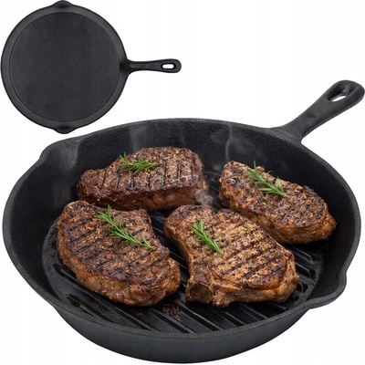 Grilovací pánev Brunbeste PÁNEV 25 cm litinová