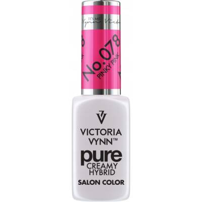 Hybridní lak Victoria Vynn PURE 078 Pinky Pink Růžová 8ml
