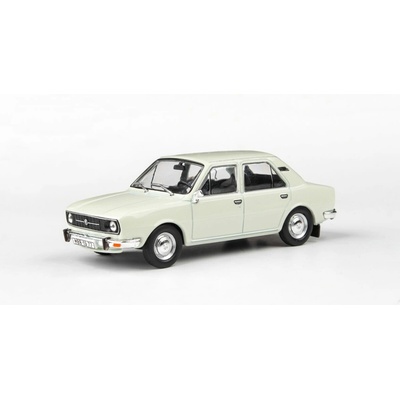 Abrex Škoda 105L 1977 biela Ledová 1:43