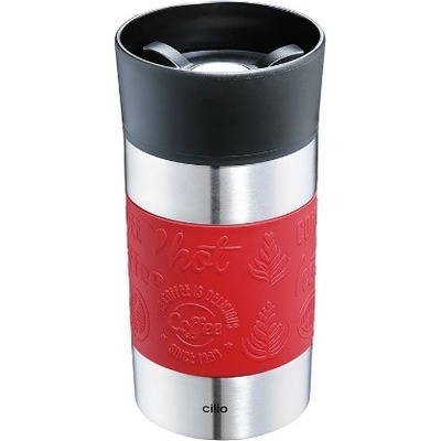 Cilio Termohrnek Viaggio červený 300 ml