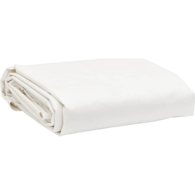 vidaXL Plachta 2,5 x 4,5 m 650 g/m² 156077 Bílá