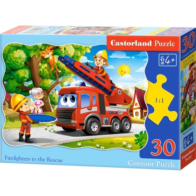 Castorland Hasiči zasahují 30 dílků