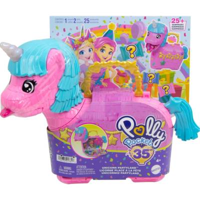 Mattel Polly Pocket Narozeniny jednorožce HYD96