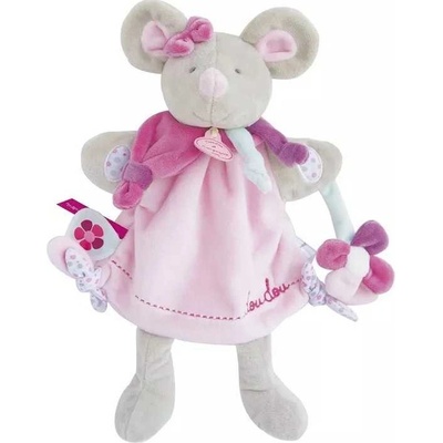 Doudou et Compagnie Paris Doudou Plyšový maňásek myška 28 cm