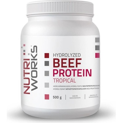 NutriWorks Hydrolyzed Beef Protein 500 g