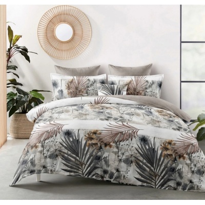 TiaHome 3 dielne flanel obliečky polycotton Elisabeth 140x200 70x90
