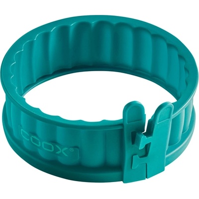 Coox Silikonová forma na koláč se skleněným dnem 12 cm zelená