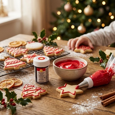 Wilton Gelová barva Christmas Red 28 g – Hledejceny.cz