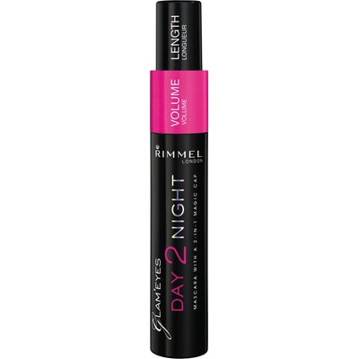 Rimmel London riasenka Day 2 Night Black 1 Black 9,5 ml