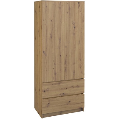 Malwa SS-90 2 DVEŘE 2 ZÁSUVKY DUB artisan – Hledejceny.cz