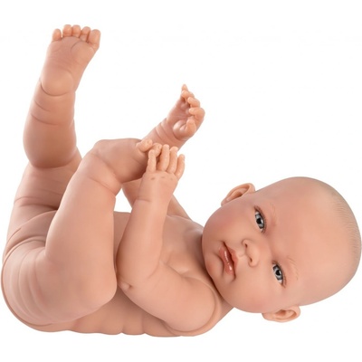 Llorens 84302 NEW BORN DIEVČATKO- realistické bábätko s celovinylovým telom 43 cm