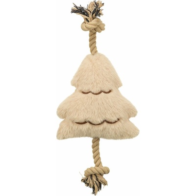 Trixie vánoční stromeček s lanem plyš lano 38 cm