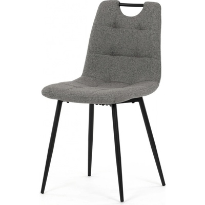 Autronic DCL-V2017 GREY2 šedá látka černý matný lak kovové nohy