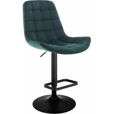LuxuryForm Design Paris Velur na čiernom tanieri / zelená