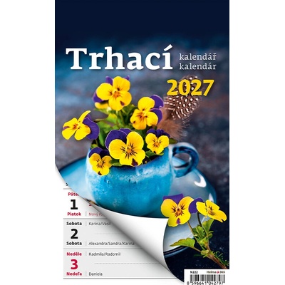 Týždenný trhací A5 2027