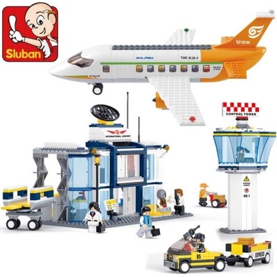 Sluban B0367 Aviation Mezinárodní letiště 678 ks – Hledejceny.cz